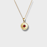 Ruby 1 Millieme gold