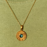 Palestine 5 Mils gold