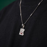 Egypt Map Silver