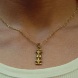 Formula 1 Necklace gold