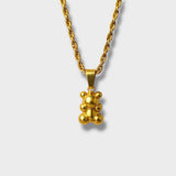 Gummy bear Necklace Gold