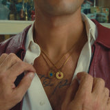 Ruby Millieme Necklace Gold