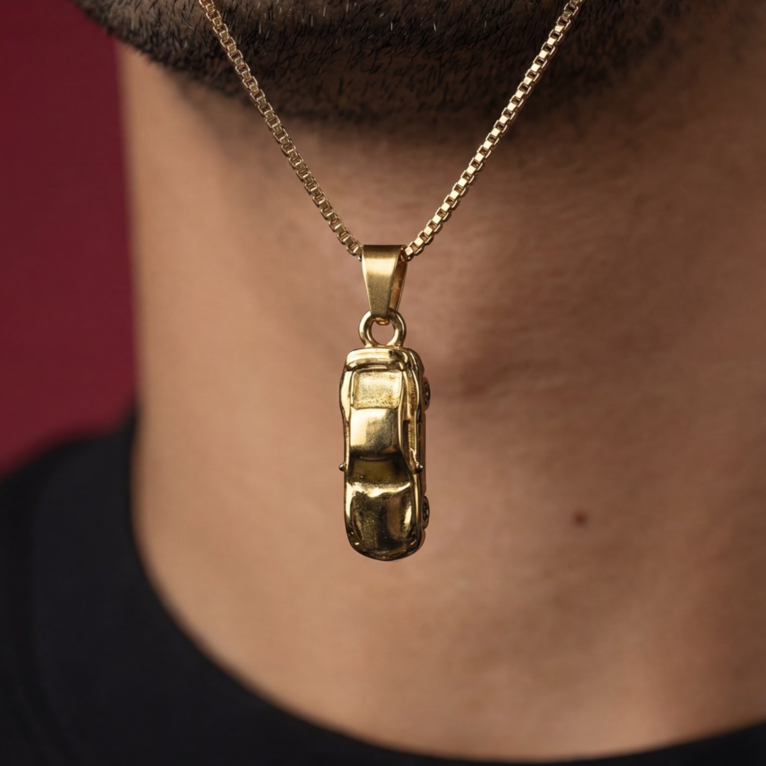 Nine Eleven Necklace Gold