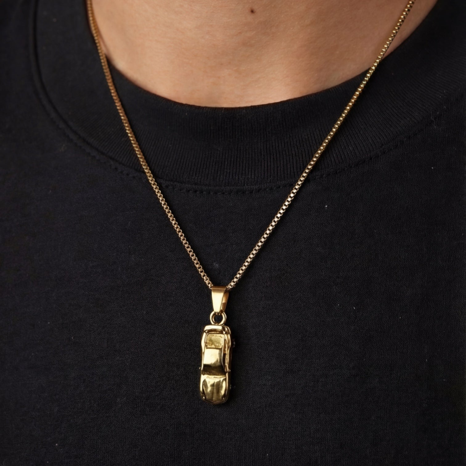 Nine Eleven Necklace Gold