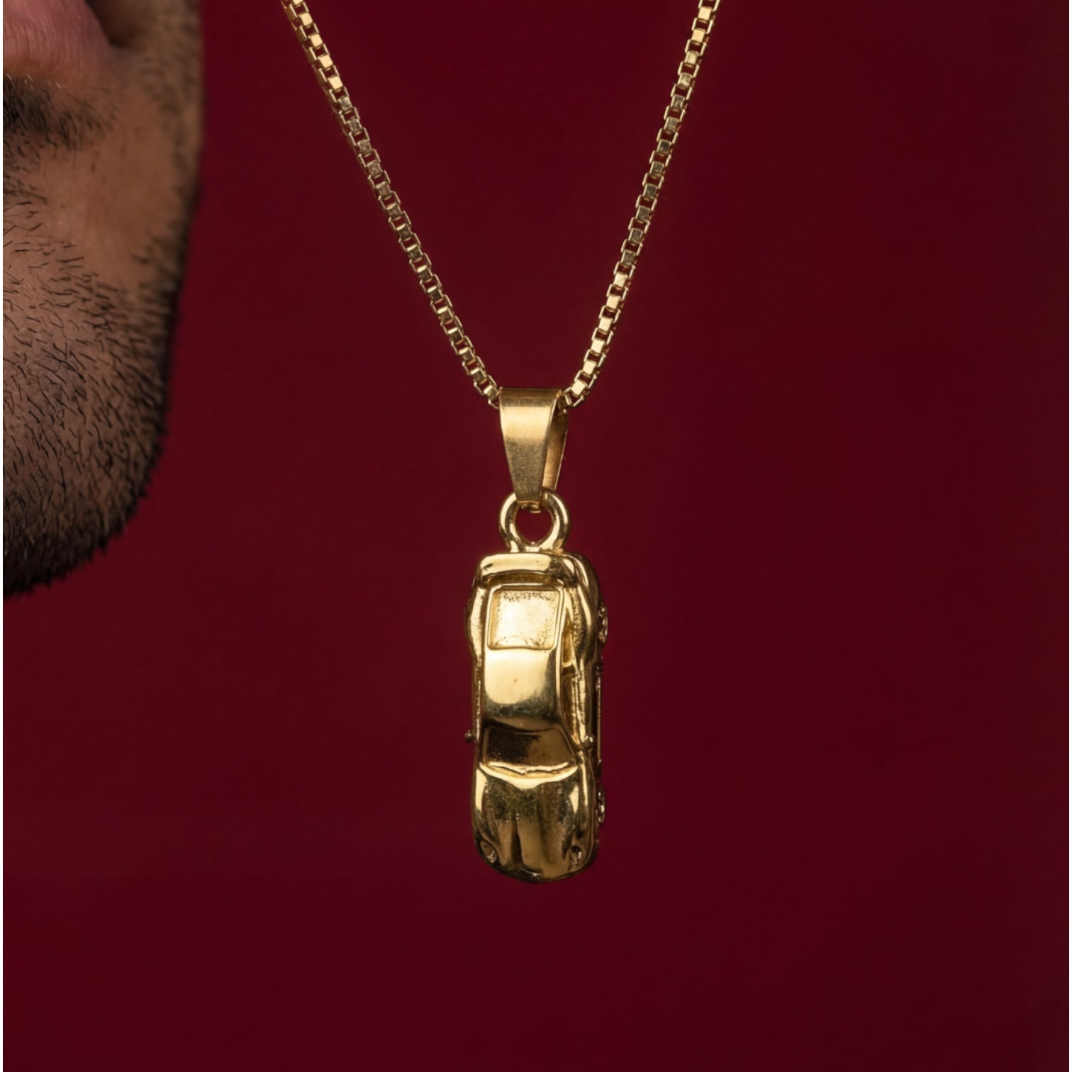 Nine Eleven Necklace Gold