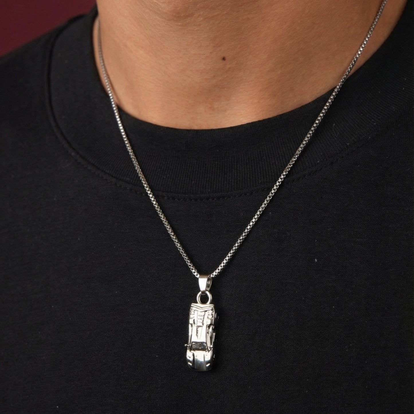 Countach Necklace Silver