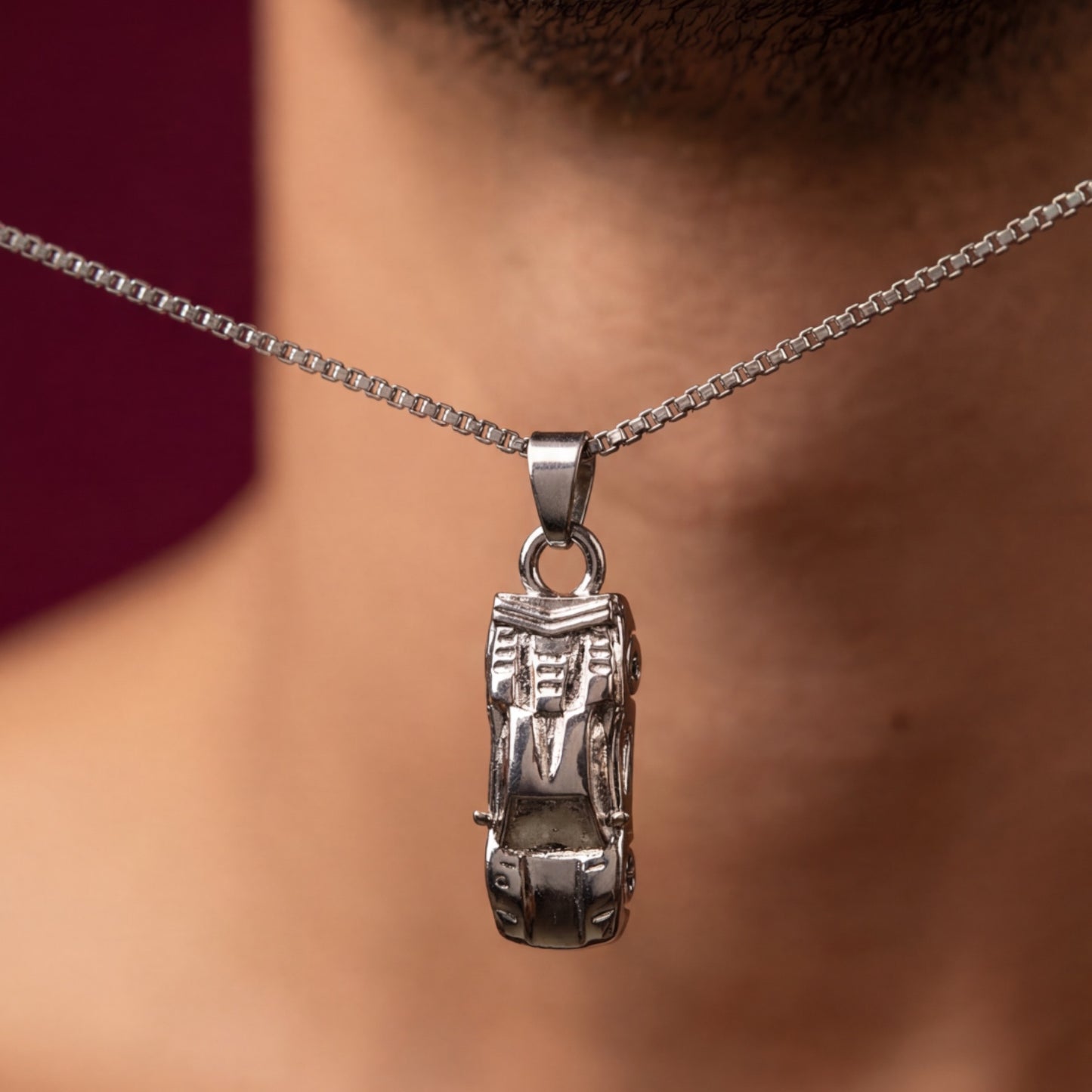 Countach Necklace Silver