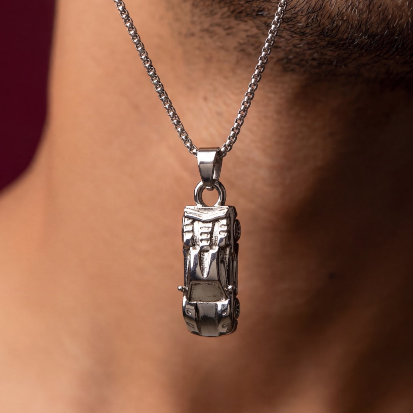 Countach Necklace Silver