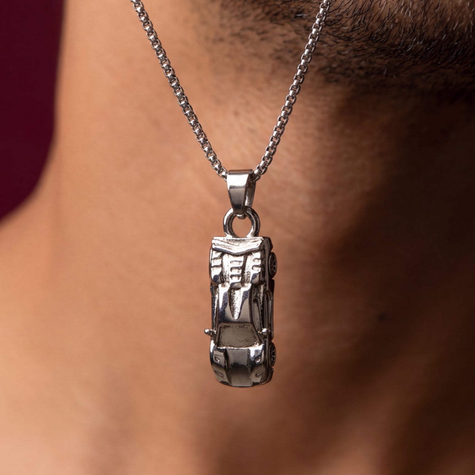 Countach Necklace Silver