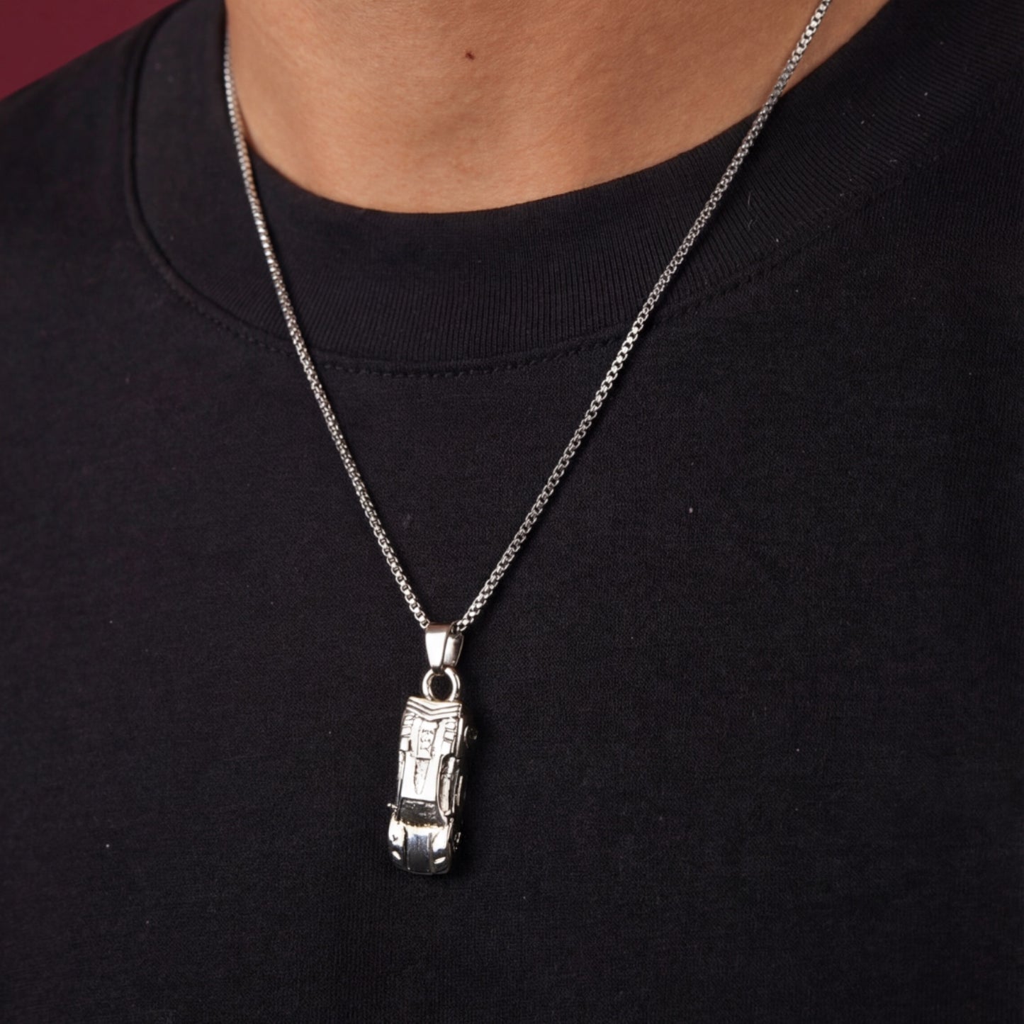 Countach Necklace Silver
